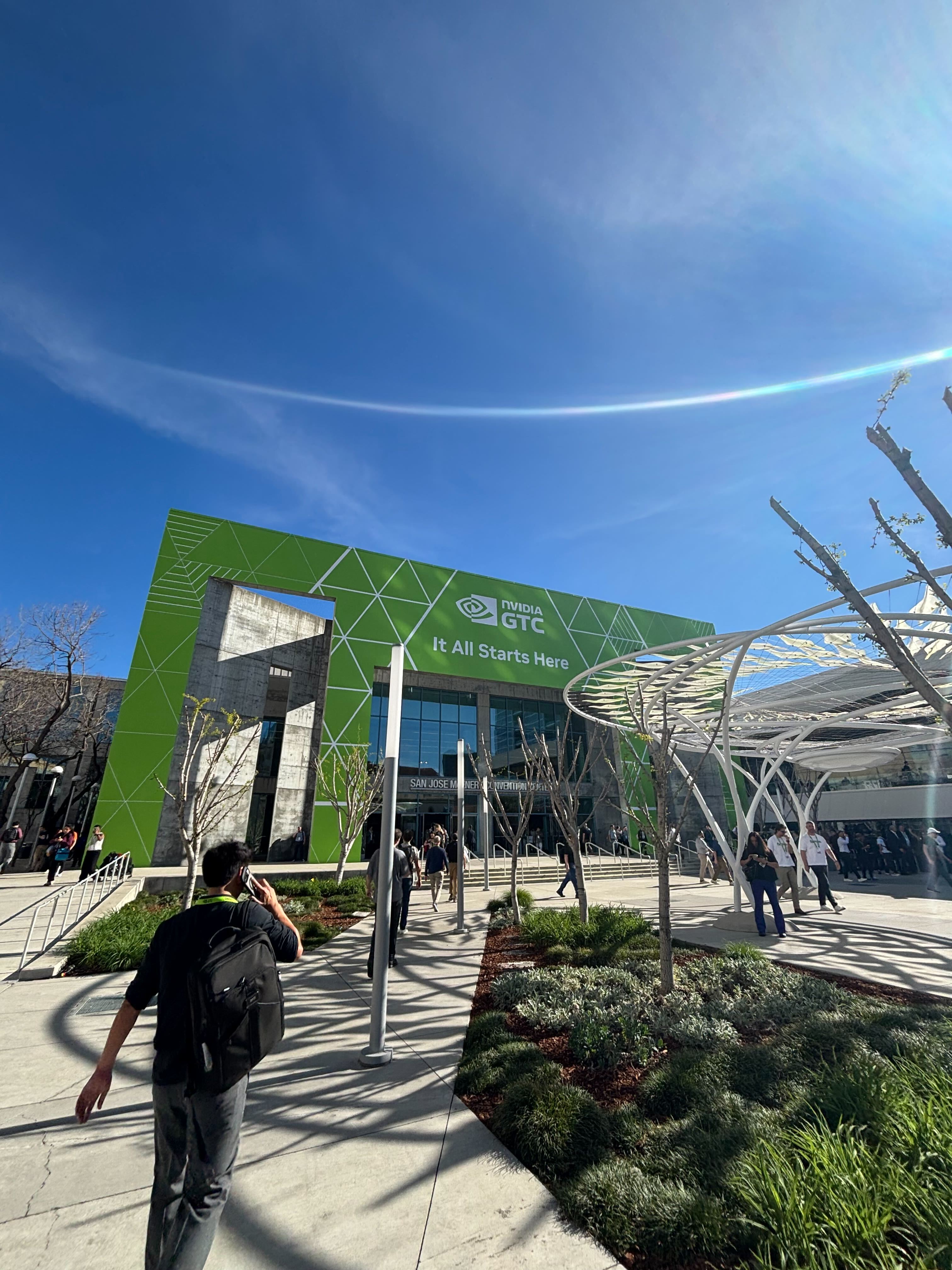 NVIDIA GTC convention center